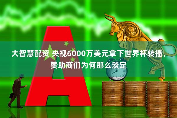 大智慧配资 央视6000万美元拿下世界杯转播，赞助商们为何那么淡定